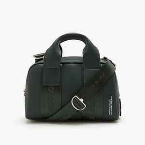 Contrast Inscriptions Gym Bag